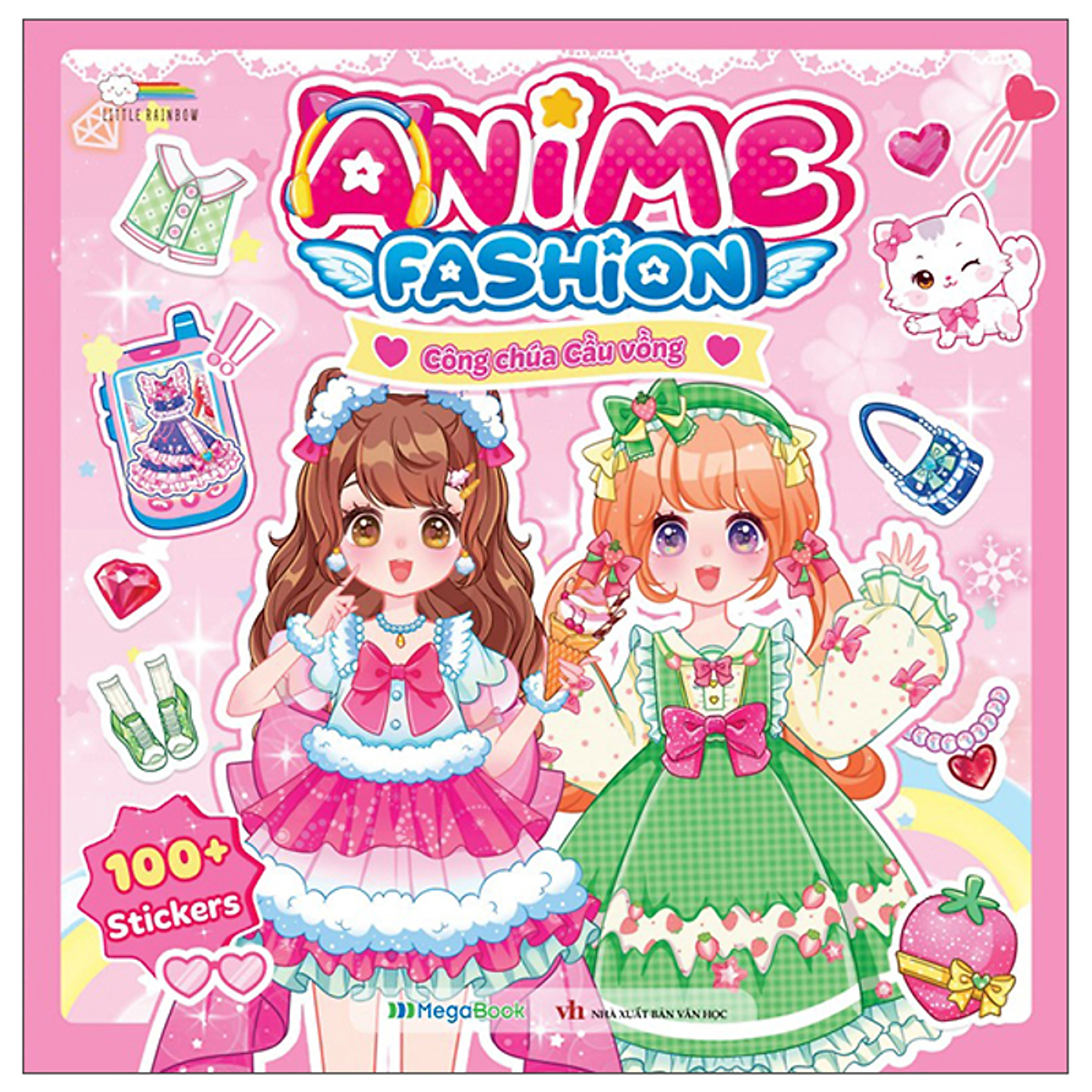 Sách Anime Fashion - Công Chúa Cầu Vồng