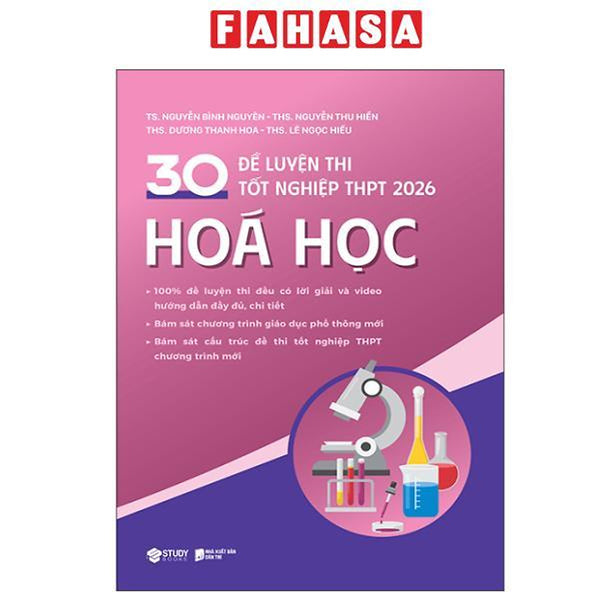 Sách - 30 Đề Luyện Thi Tốt Nghiệp Thpt 2026 - Hóa Học