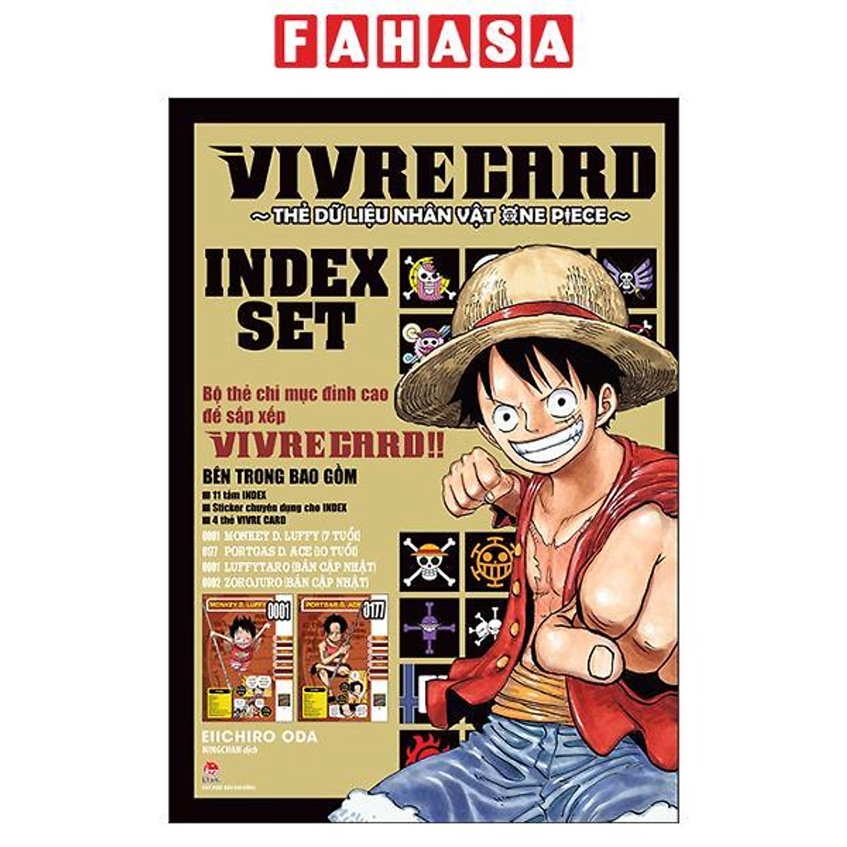 Sách - Vivre Card - Thẻ Dữ Liệu Nhân Vật One Piece Index Set
