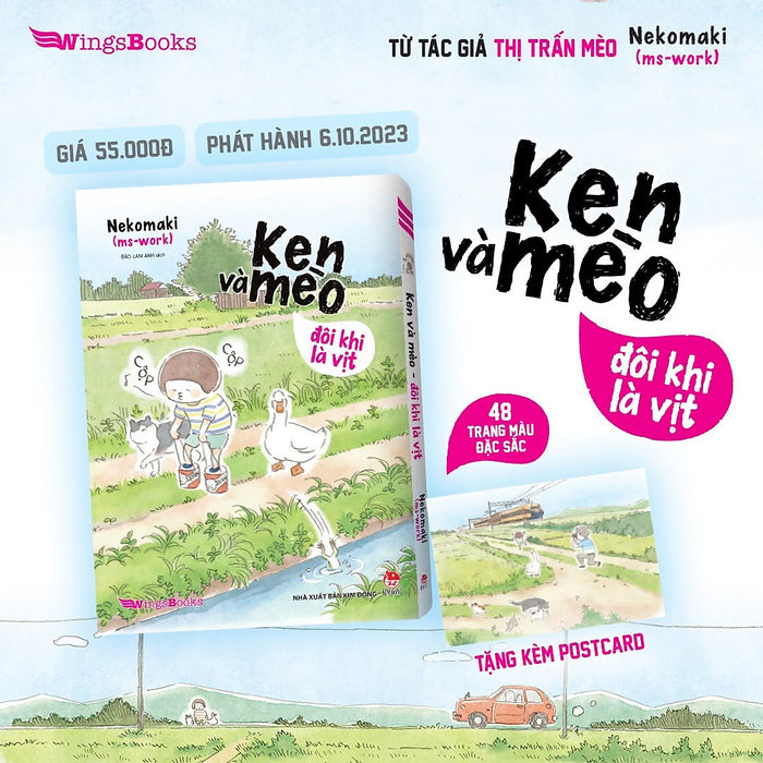 Truyện Tranh Ken Và Mèo - Đôi Khi Là Vịt (Chang Book)