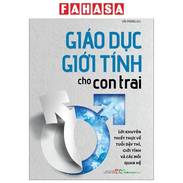 Sách - Giáo Dục Giới Tính Cho Con Trai (Tái Bản 2025)