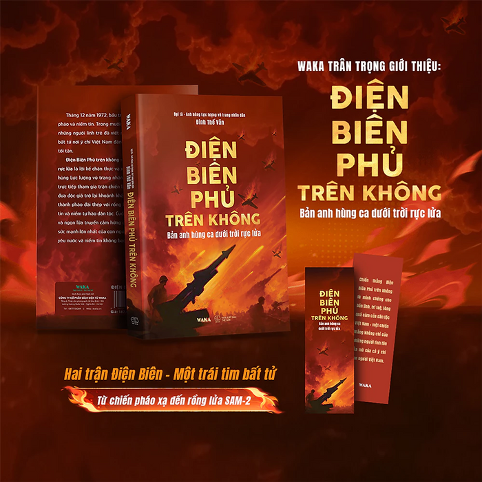 Sách - Điện Biên Phủ Trên Không - Bản Anh Hùng Ca Dưới Trời Rực Lửa