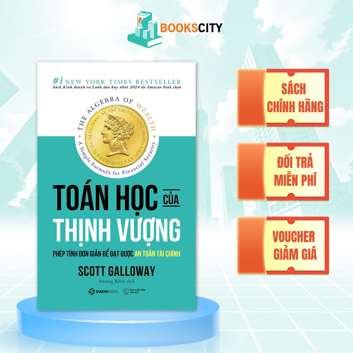 Sách - Toán Học Của Thịnh Vượng - The Algebra Of Wealth : Phép Tính Đơn Giản Để Đạt Được An Toàn Tài Chính