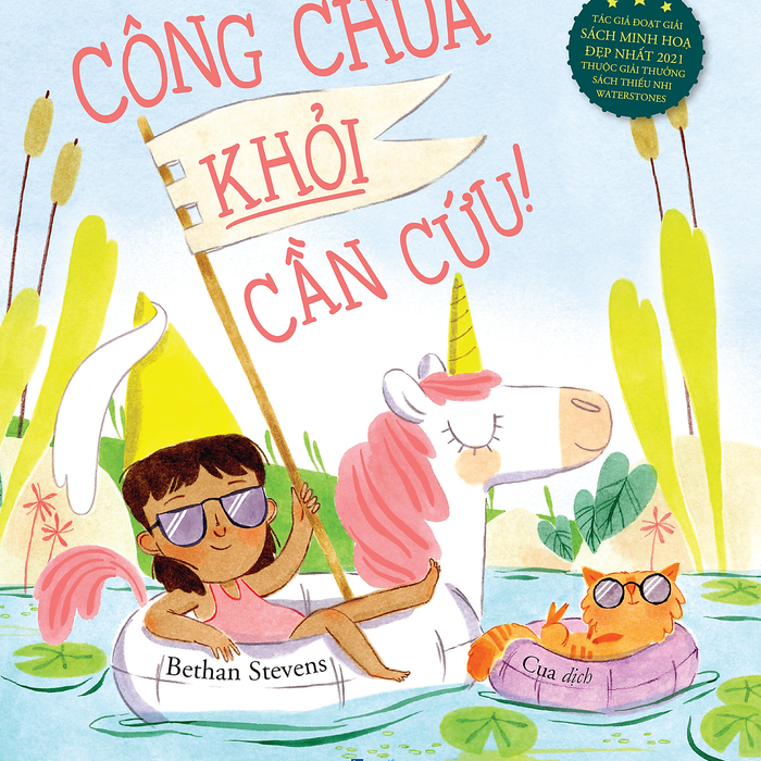 Công Chúa Khỏi Cần Cứu | Sách Tranh Thiếu Nhi | Bethan Stevens | San Hô Books