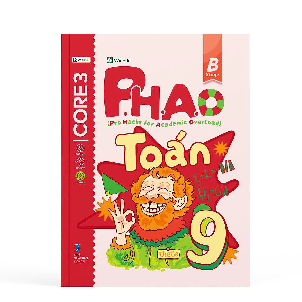 Sách - P.H.A.O - Pro Hacks For Academic Overload - Toán 9