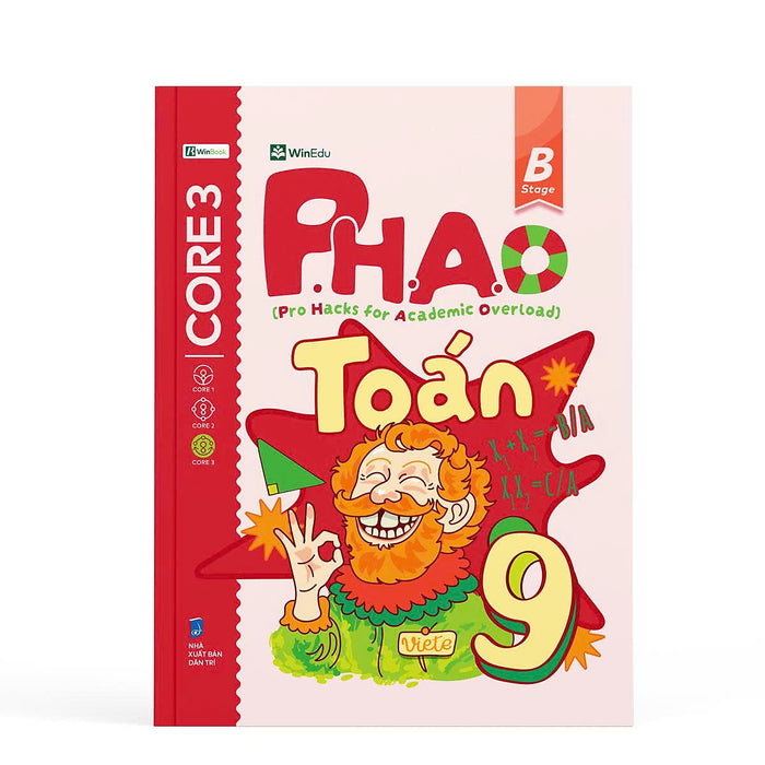 Sách - P.H.A.O - Pro Hacks For Academic Overload - Toán 9