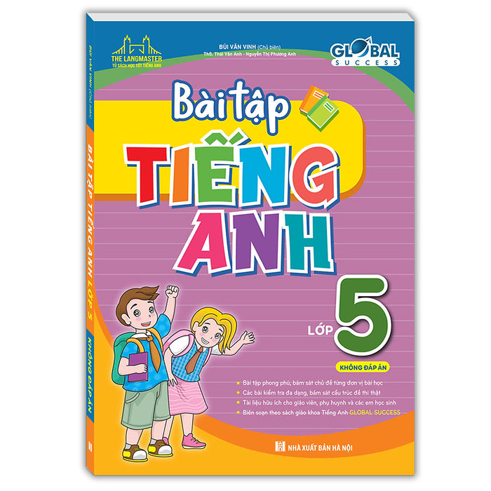 Golbal Success - Bài Tập Tiếng Anh Lớp 5 ( Không Đáp Án )