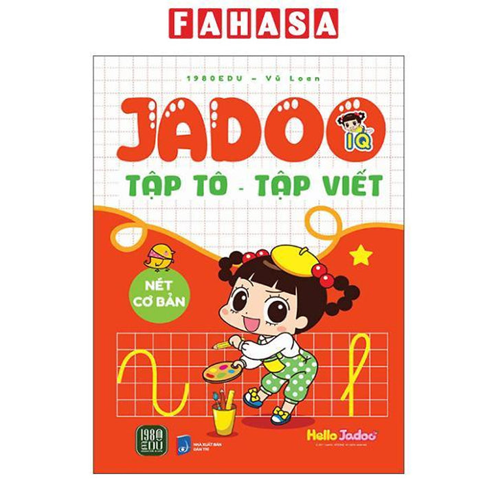 Sách - Jadoo Tập Tô-Tập Viết - Nét Cơ Bản