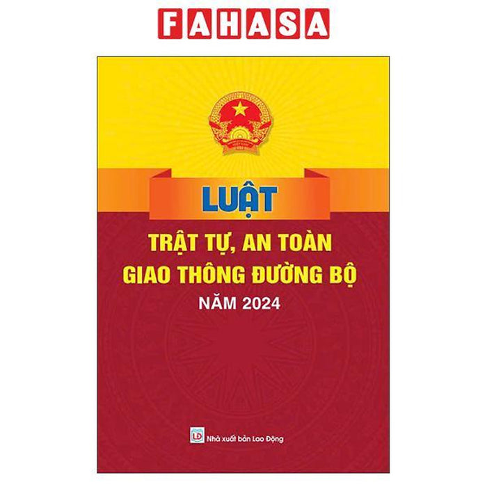 Sách - Luật Trật Tự, An Toàn Giao Thông Đường Bộ Năm 2024