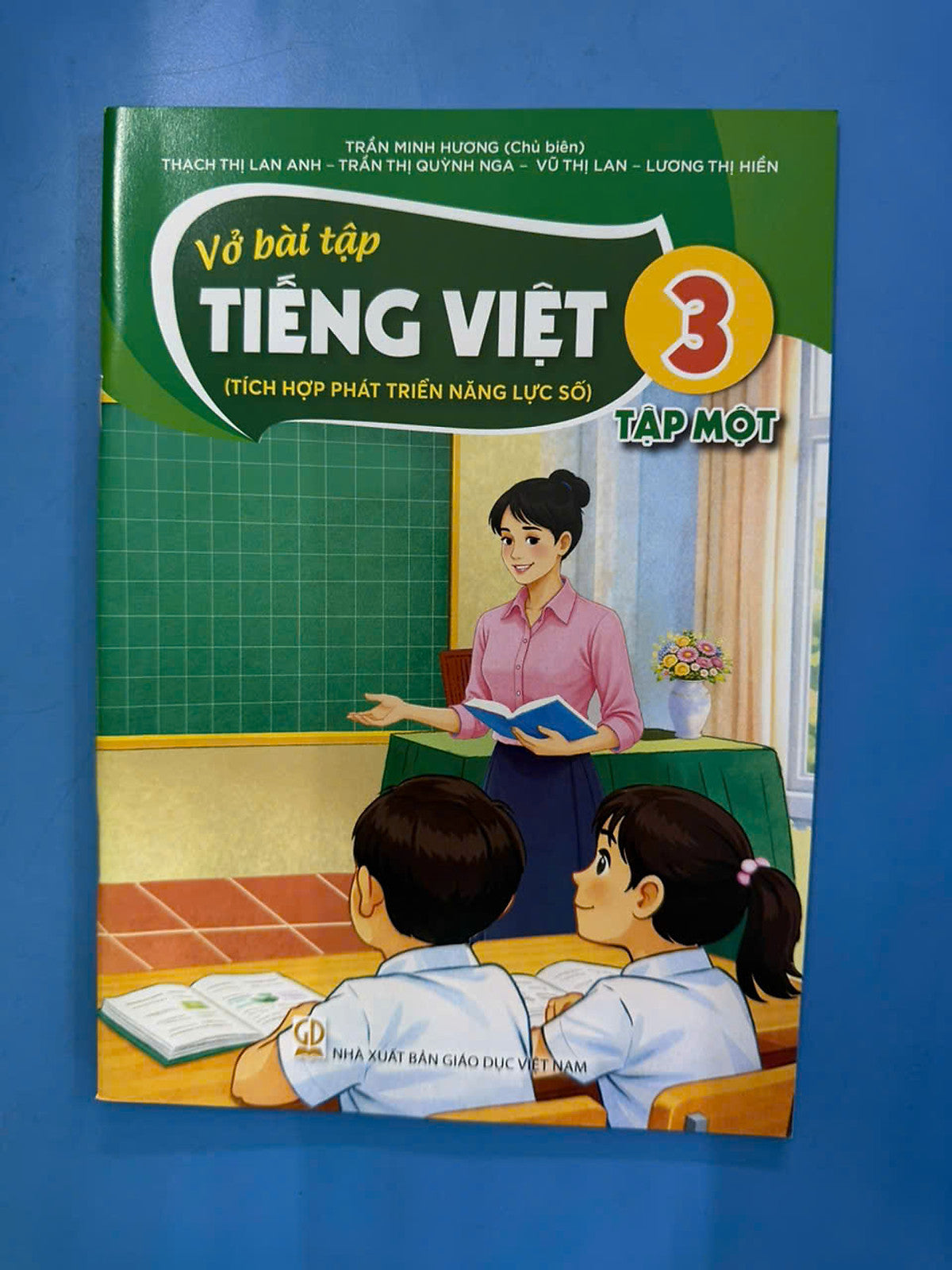 Sách Vở Bài Tập Tiếng Việt 3- Tập Một- Tích Hợp Phát Triển Năng Lực Số (Kèm Nilon Bọc Sách, Nhãn Tên)