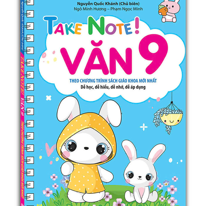 Take Note ! Văn 9 (Theo Chương Trình Sgk Mới Nhất) (Bản Thường)