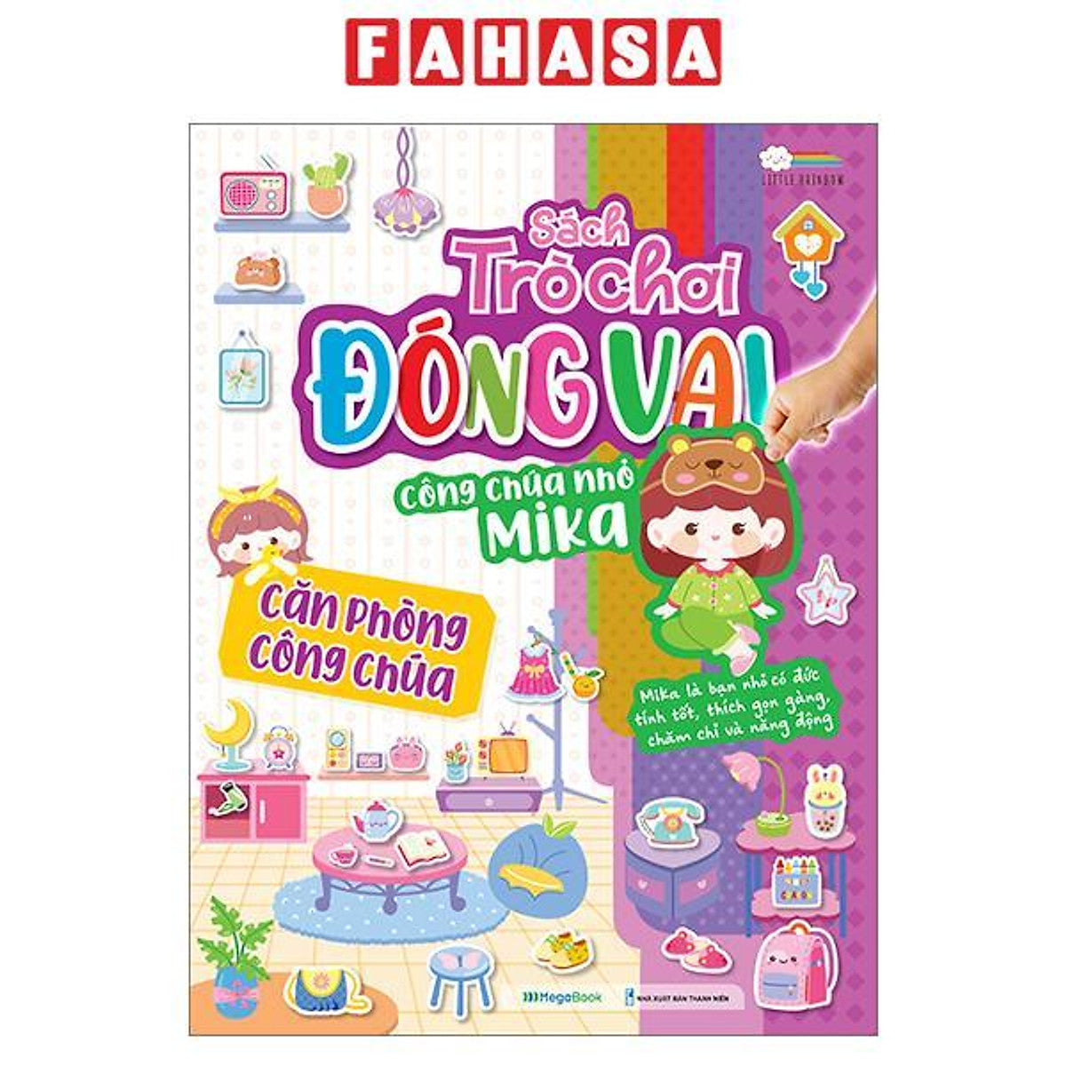 Sách - Sách Trò Chơi Đóng Vai Công Chúa Nhỏ Mika - Căn Phòng Công Chúa