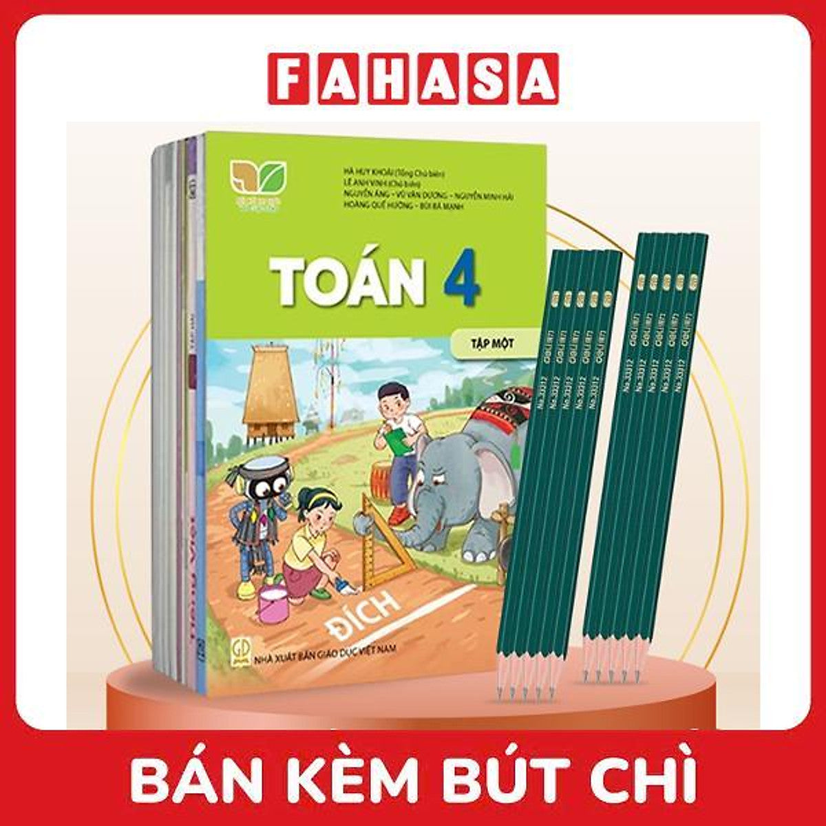 Sách - Sách Giáo Khoa Bộ Lớp 4 - Kết Nối - Chuẩn Bộ Giáo Dục Kèm Hộp Bút Chì