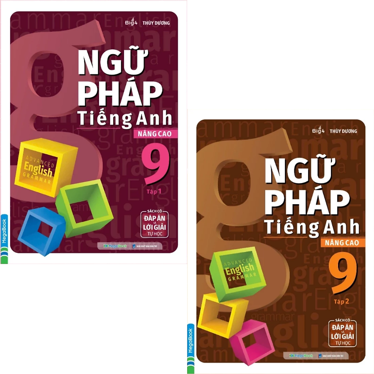 Sách - Ngữ Pháp Tiếng Anh Nâng Cao Lớp 9 - Tập 1 + 2 (Mg)