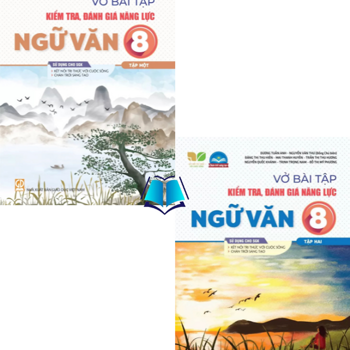 Sách - Vở Bài Tập Kiểm Tra, Đánh Giá Năng Lực Ngữ Văn 8 -Tập 1.2 Sgk Kết Nối , Chân Trời