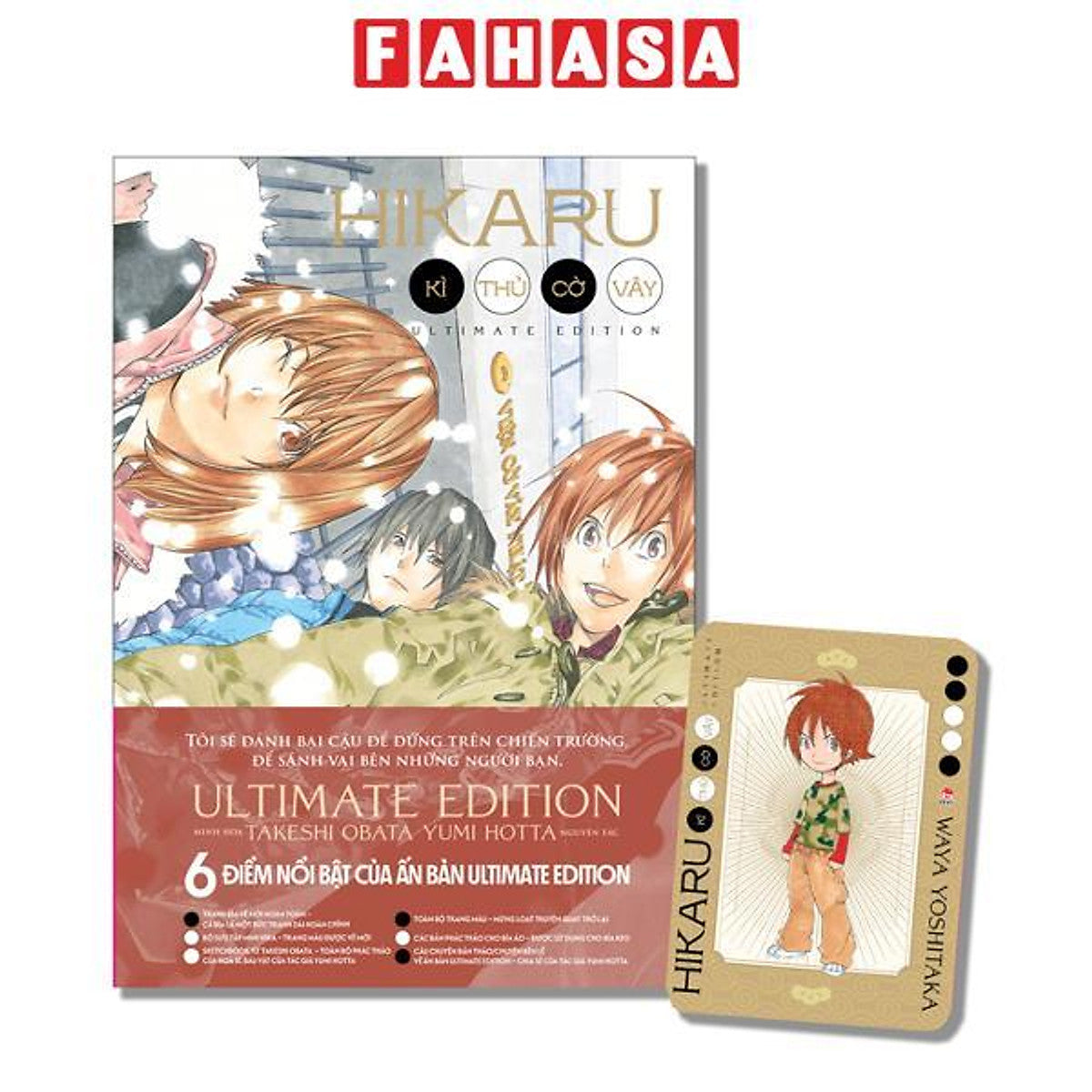 Sách - Hikaru - Kì Thủ Cờ Vây - Ultimate Edition - Tập 6 - Tặng Kèm Character Card