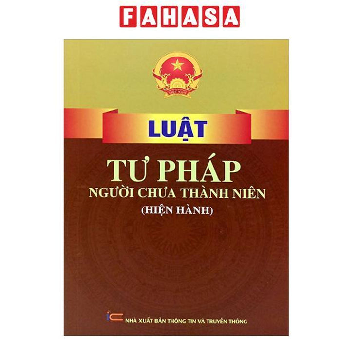 Sách - Luật Tư Pháp Người Chưa Thành Niên (Hiện Hành) 