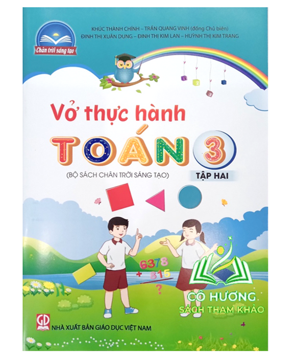 Sách - Vở Thực Hành Toán 3 - Tập 2 ( Bộ Chân Trời Sáng Tạo )