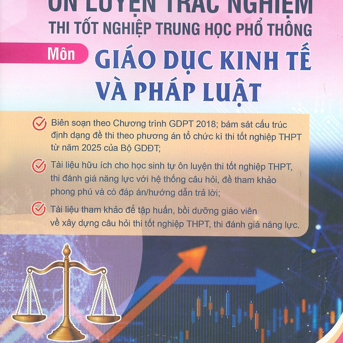 Ôn Luyện Trắc Nghiệm Thi Tốt Nghiệp Trung Học Phổ Thông (Năm 2025) Môn Giáo Dục Kinh Tế Và Pháp Luật - Nguyễn Thị Toan Chủ Biên, Nguyễn Ngọc Dung, Ngô Bá Khiêm, Trần Văn Năng, Nguyễn Quang Thuận…