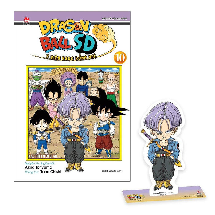 Truyện Tranh Dragon Ball Sd - 7 Viên Ngọc Rồng Nhí - Tập 10: Cậu Thiếu Niên Bí Ẩn - Tặng Kèm Standee - Nxb Kim Đồng