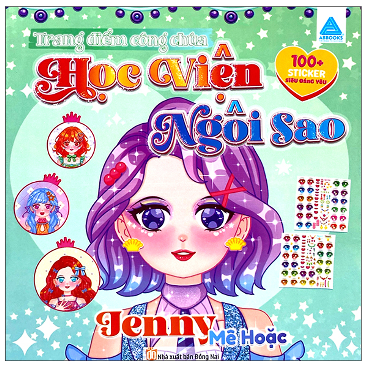 Sách Trang Điểm Công Chúa - Học Viện Ngôi Sao - Jenny Mê Hoặc