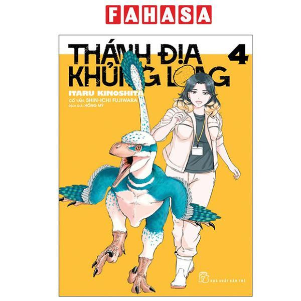 Sách - Thánh Địa Khủng Long - Tập 4 - Tặng Kèm Dinosaur Card