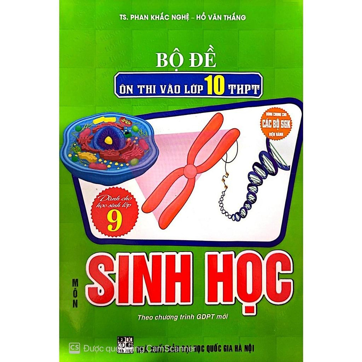 Sách - Bộ Đề Ôn Thi Vào Lớp 10 Thpt Môn Sinh Học ( Phan Khắc Nghệ )-Haa