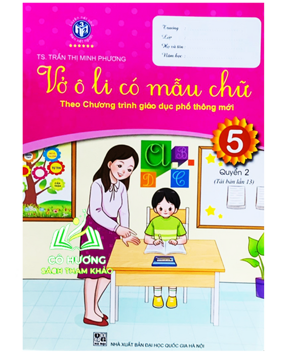 Sách - Vở Ô Li Có Mẫu Chữ 5 - Quyển 2 (Bt)