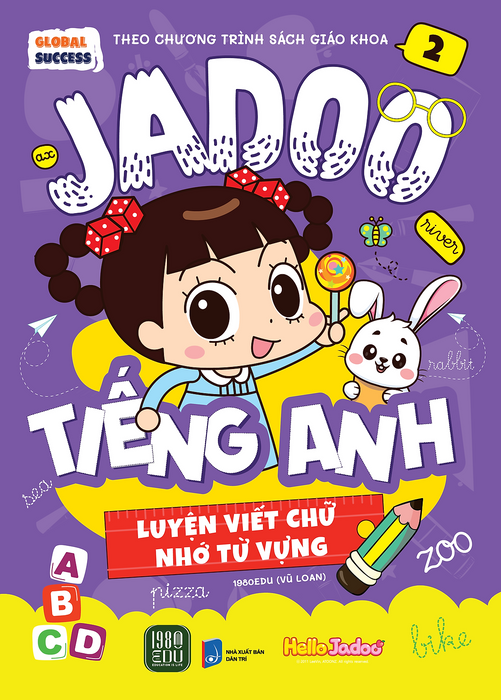 Sách Jadoo Luyện Viết Chữ - Nhớ Từ Vựng Tiếng Anh (Theo Chương Trình Sách Giáo Khoa)