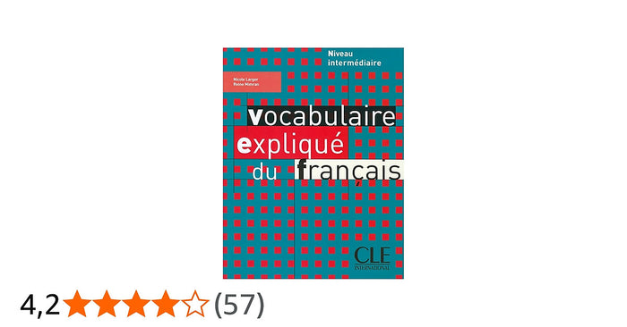 Sách Học Tiếng Pháp - Vocabulaire Explique Du Francais Niv Intermediare