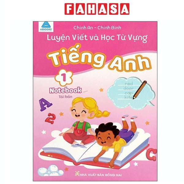 Sách - Luyện Viết Và Học Từ Vựng Tiếng Anh 1 - Notebook