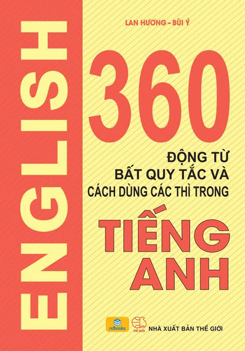 Sách - 360 Động Từ Bất Quy Tắc - Bìa Vàng - Ndbooks