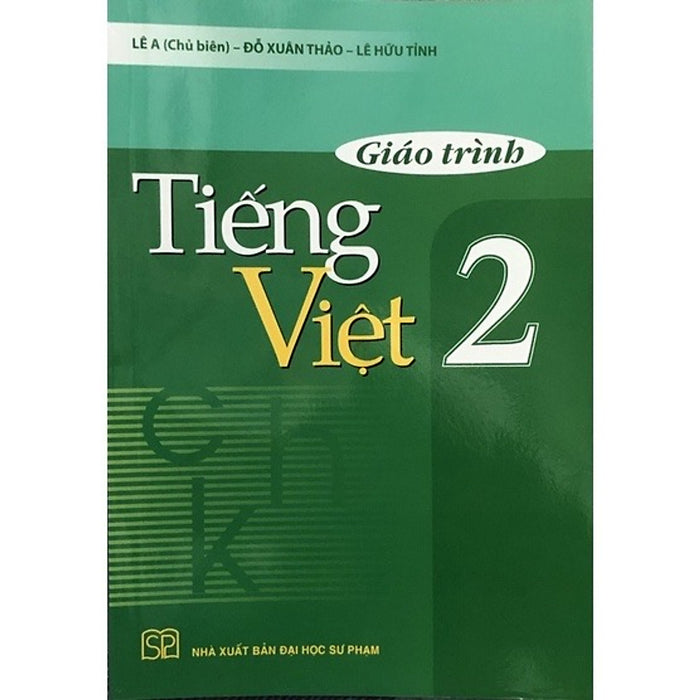 ￼Sách - Giáo Trình Tiếng Việt 2