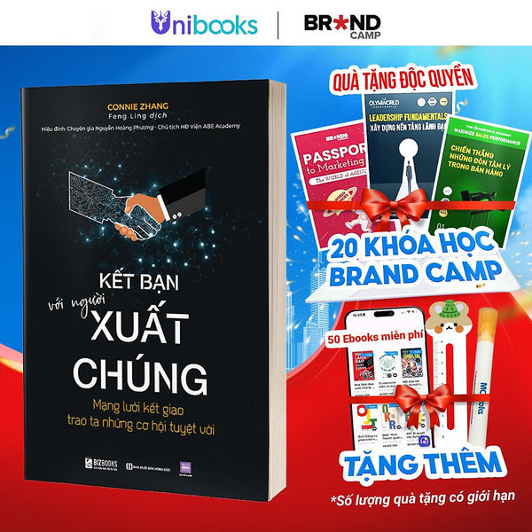 Sách - Kết Bạn Với Người Xuất Chúng: Mạng Lưới Kết Giao Trao Ta Những Cơ Hội Tuyệt Vời - Bizbooks