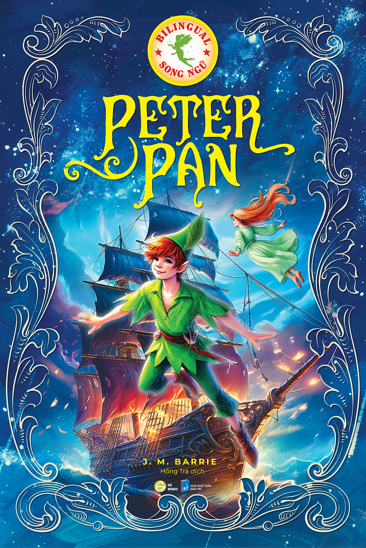 Sách Peter Pan Bản Song Ngữ Việt - Anh