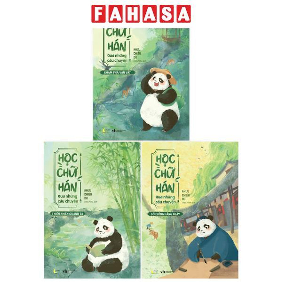 Sách - Bộ Sách Học Chữ Hán Qua Những Câu Chuyện (Bộ 3 Cuốn)