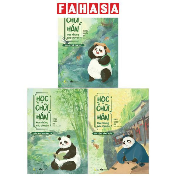 Sách - Bộ Sách Học Chữ Hán Qua Những Câu Chuyện (Bộ 3 Cuốn)