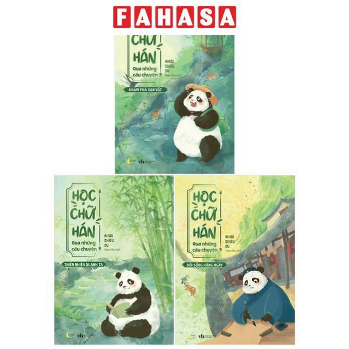 Sách - Bộ Sách Học Chữ Hán Qua Những Câu Chuyện (Bộ 3 Cuốn)