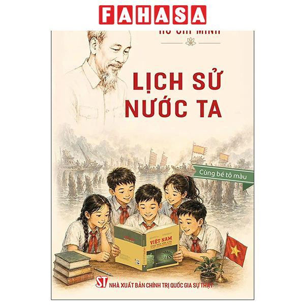 Sách - Lịch Sử Nước Ta - Cùng Bé Tô Màu