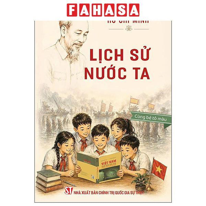 Sách - Lịch Sử Nước Ta - Cùng Bé Tô Màu