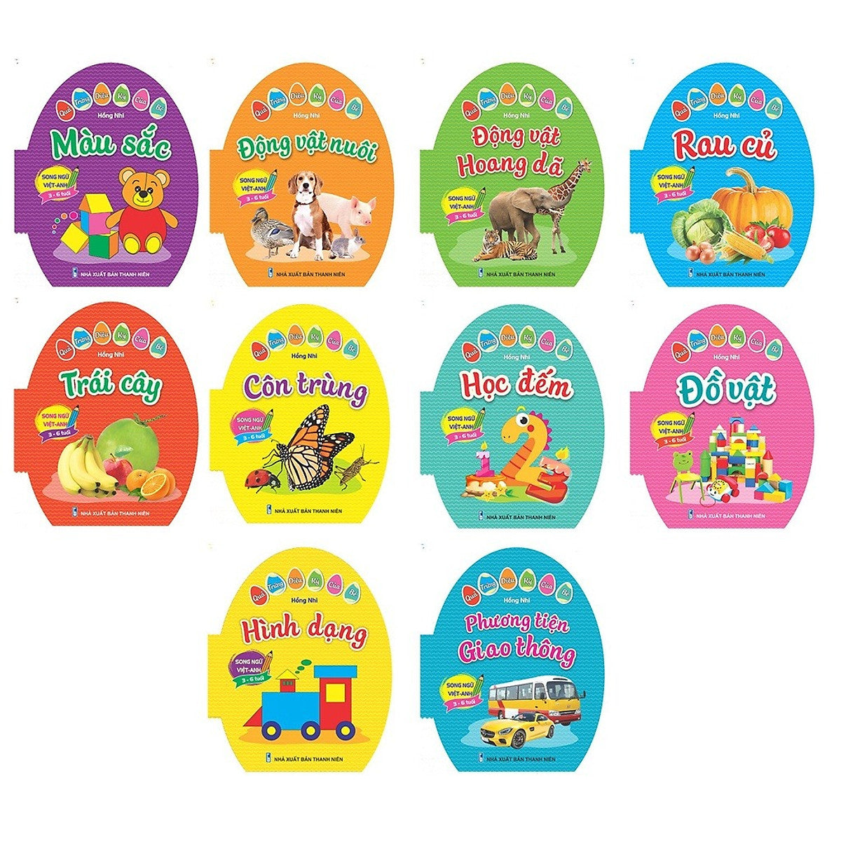 Sách - Quả Trứng Diệu Kỳ Của Bé ( Song Ngữ Việt Anh 3-6 Tuổi ) - Ndbooks