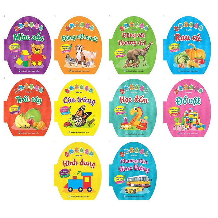 Sách - Quả Trứng Diệu Kỳ Của Bé ( Song Ngữ Việt Anh 3-6 Tuổi ) - Ndbooks
