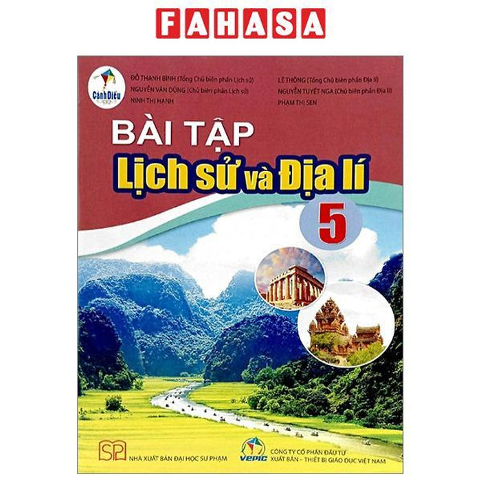Sách - Bài Tập Lịch Sử Và Địa Lý 5 (Cánh Diều) (2025)