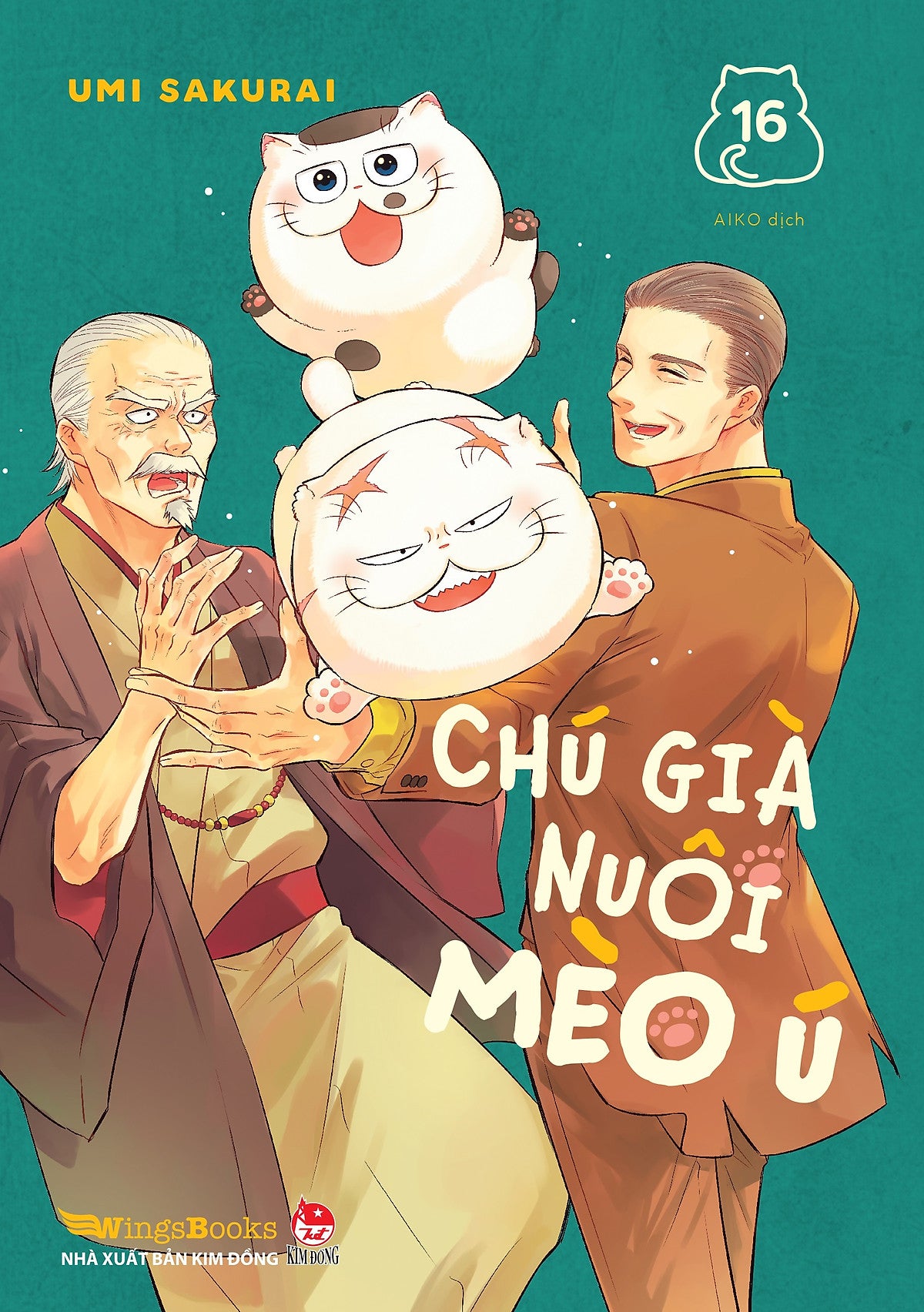 Sách Chú Già Nuôi Mèo Ú - Tập 16