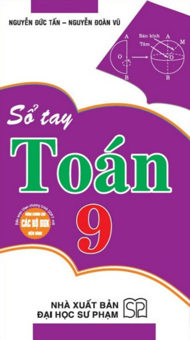 Sổ Tay Toán 9 (Dùng Chung Cho Các Bộ Sgk Hiện Hành) (Ha)