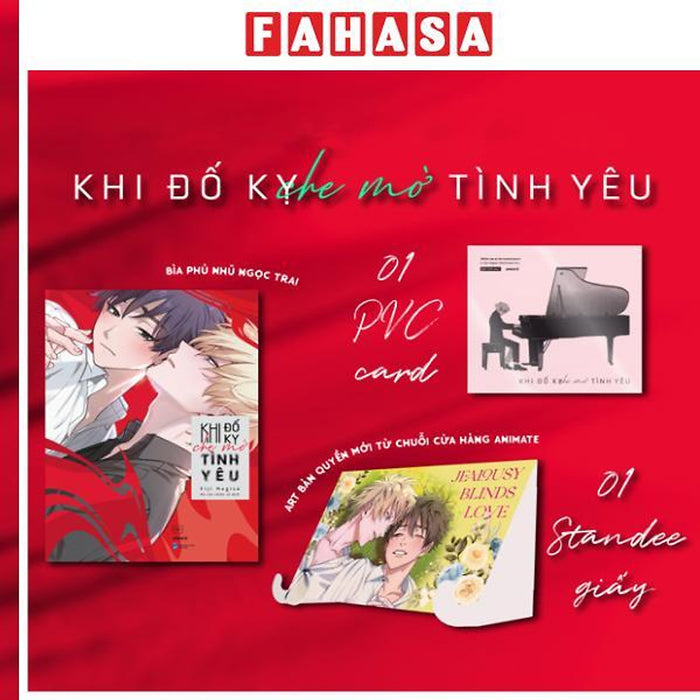 Sách - Khi Đố Kỵ Che Mờ Tình Yêu - Tặng Kèm Bìa Áo Rời + Pvc Card + Standee Giấy
