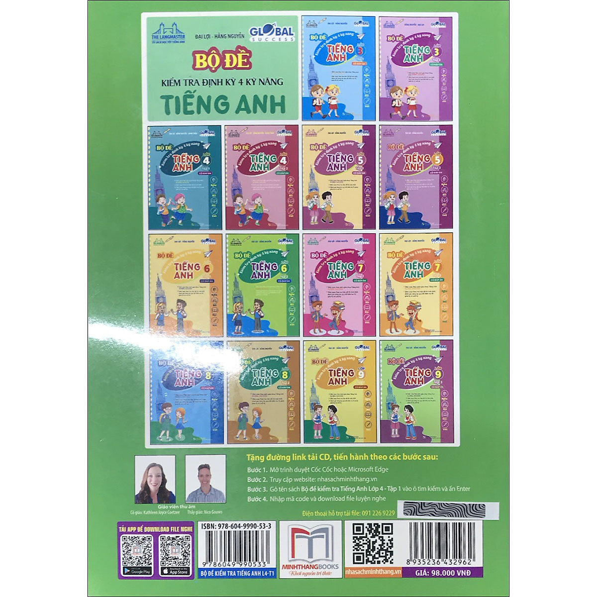 Global Success - Bộ Đề Kiểm Tra Tiếng Anh Lớp 4 Tập 1 - Có Đáp Án