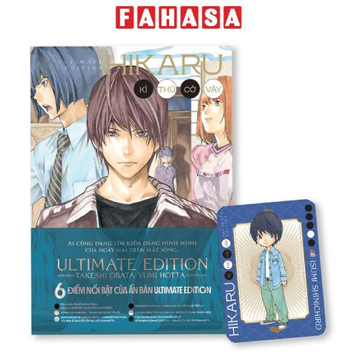 Sách - Hikaru - Kì Thủ Cờ Vây - Ultimate Edition - Tập 9 - Tặng Kèm Character Card