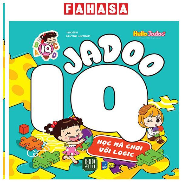 Sách - Jadoo Iq - Học Mà Chơi Với Logic