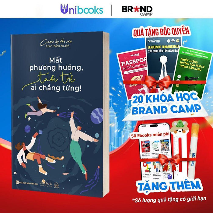 Sách - Mất Phương Hướng, Tuổi Trẻ Ai Chẳng Từng! - Bản Đồ Cho Những Ngày Lạc Lối - Bizbooks